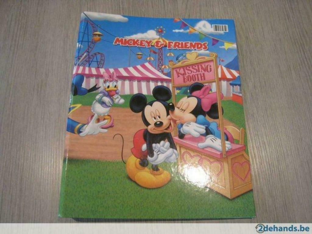 Classeur à anneaux + Elastomap Mickey Mouse, Enlèvement ou Envoi, Mickey Mouse, Neuf, Autres types