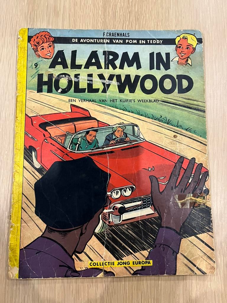 De avonturen van Pom en Teddy - Alarm in Hollywood, Une BD, Enlèvement ou Envoi, Utilisé
