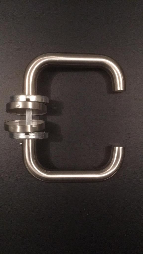 Deurklinken, Enlèvement ou Envoi, Comme neuf, Inox, Loquet ou Poignée