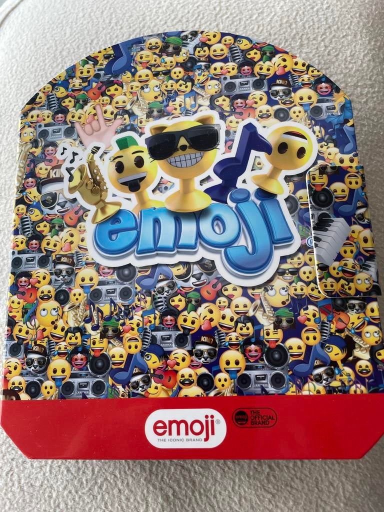 2022 Aldi emoji donkerblauwe doos compleet + 24 emojis, Aldi, Ophalen of Verzenden