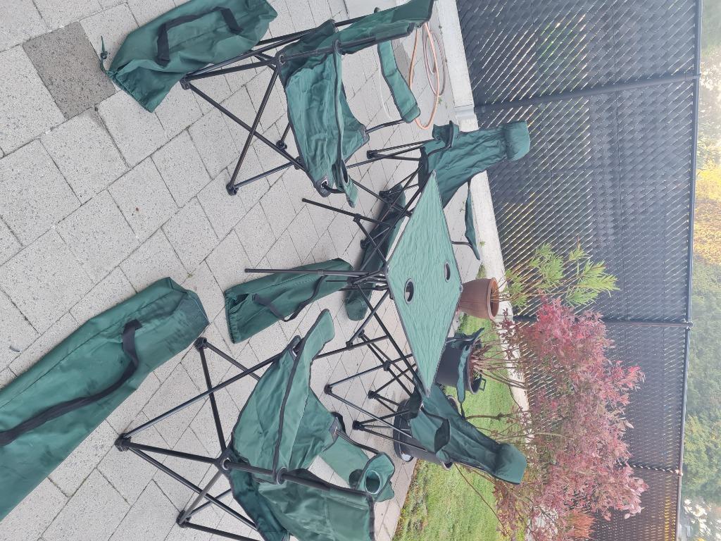 Set de chaises de camping, Enlèvement, Comme neuf, Chaise de camping