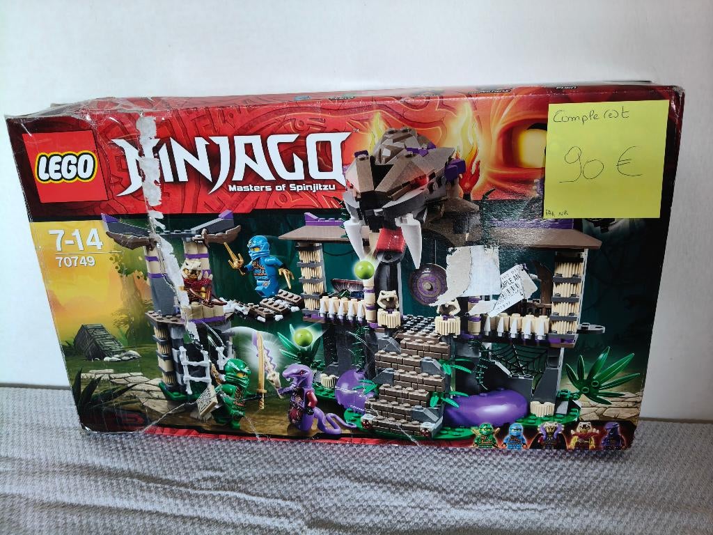 Lego Ninjago 70749 Anacondra-tempel, Kinderen en Baby's, Speelgoed | Duplo en Lego, Ophalen of Verzenden, Gebruikt, Lego