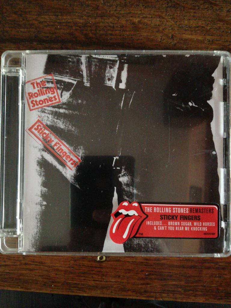 The rolling stones - Sticky fingers, Ophalen of Verzenden, Gebruikt