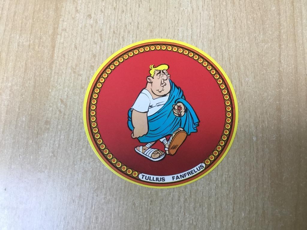 Astérix et Obélix - La vache qui rit 1968 - Tullius Fanfrelu, Neuf, Enlèvement ou Envoi, Une BD, Goscinny - Uderzo
