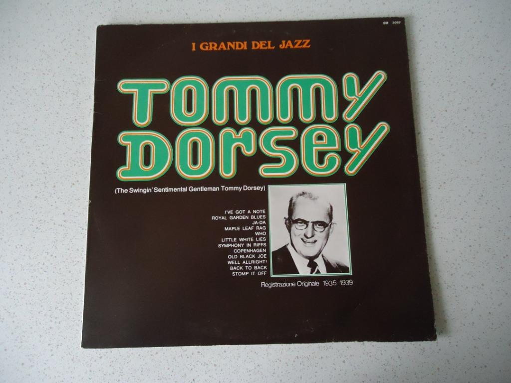 LP vzn "Tommy Dorsey" The Swingin' Sentimental Gentleman., 1960 tot 1980, Gebruikt, Ophalen of Verzenden, 12 inch