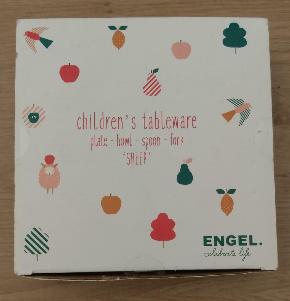 Set Sheep Engel pour bébé (assiette, bol et couverts) neuf, Enfants & Bébés, Enlèvement ou Envoi, Neuf, Autres types