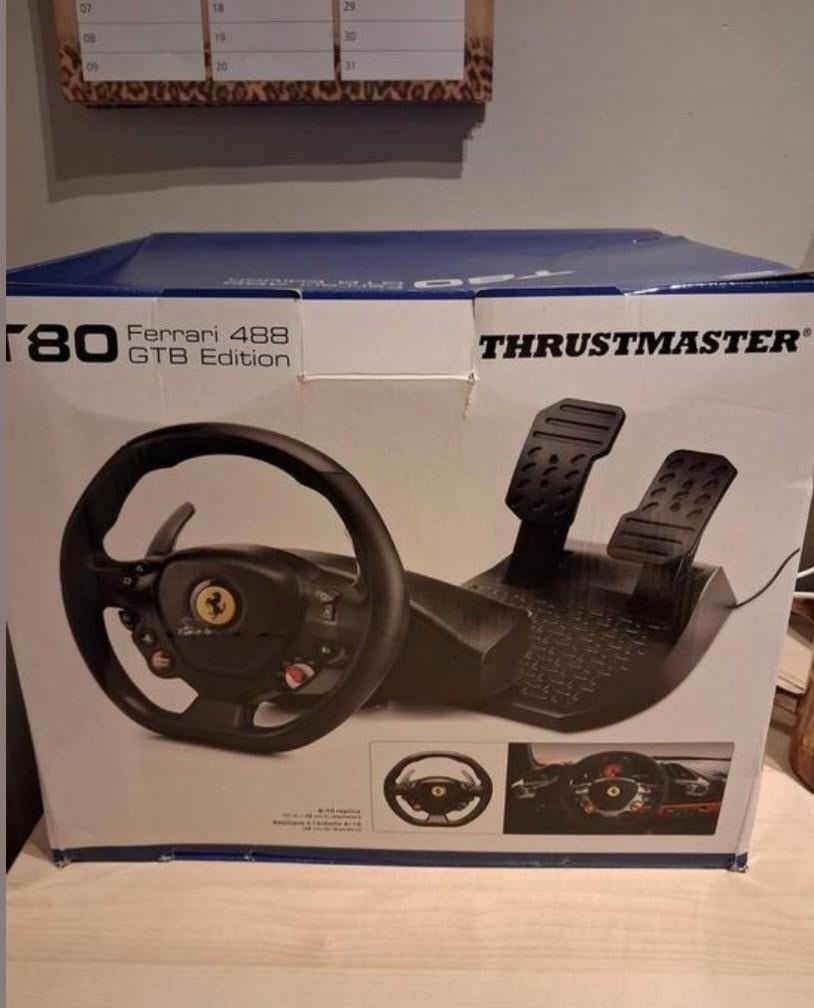PlayStation T80 Ferrari 488 GTB Edition, geen gebruikssporen, Enlèvement, PlayStation 4