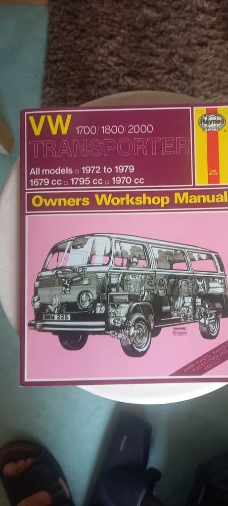 Transporteur de bus Volkswagen Vw Beetle T2 manuel Haynes, Enlèvement ou Envoi