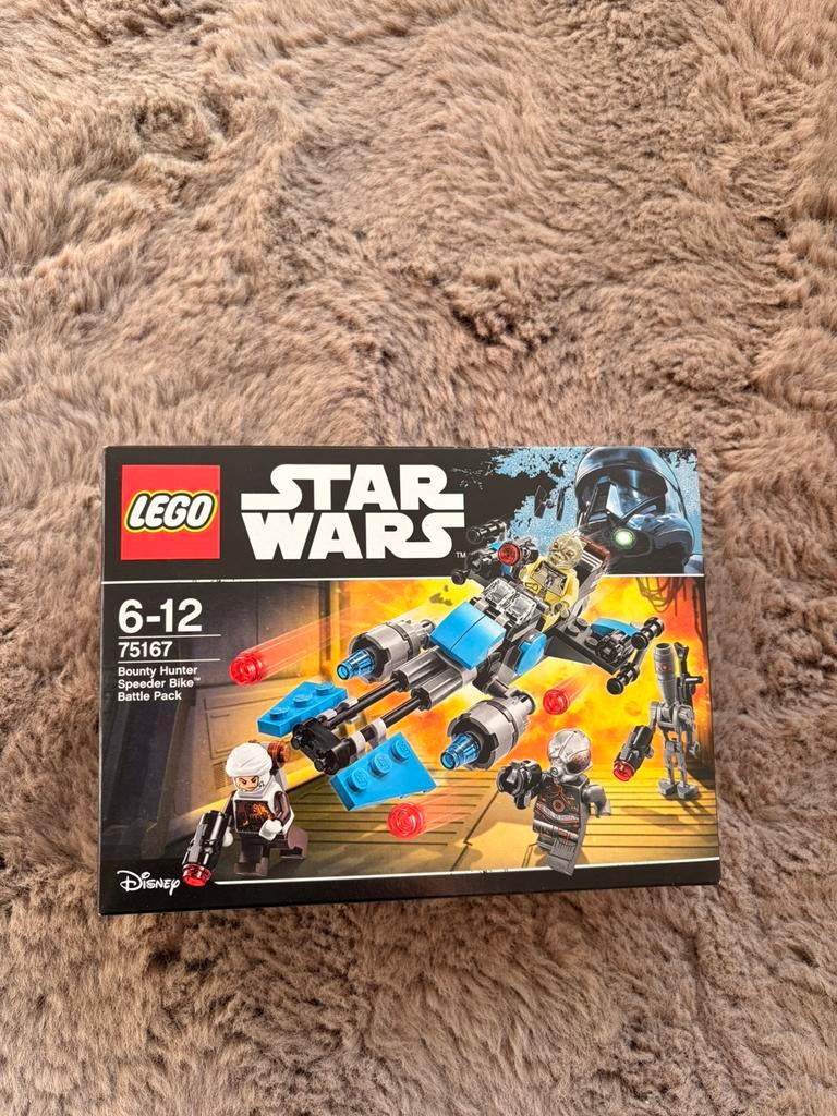 Lego Star Wars 75167 Bounty Hunter Speeder Bike Battle Pack, Enlèvement, Comme neuf, Lego