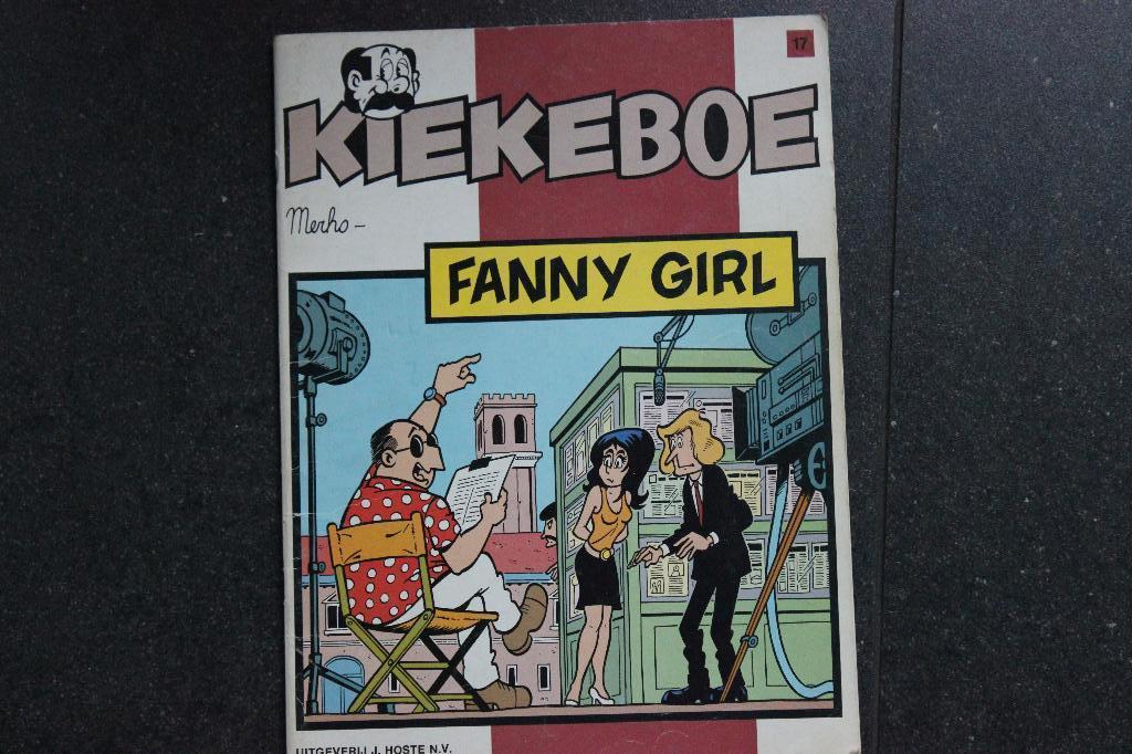 KIEKEBOE 17 FANNY GIRL ONGEKLEURD, Ophalen of Verzenden