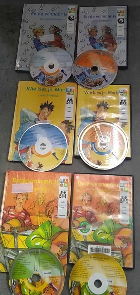 zoeklicht dyslexie boekjes met 2 cd's, Ophalen of Verzenden