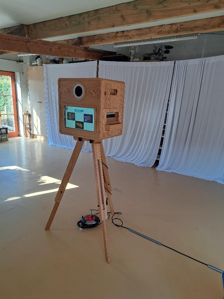 huur framebooth (photobooth), Enlèvement