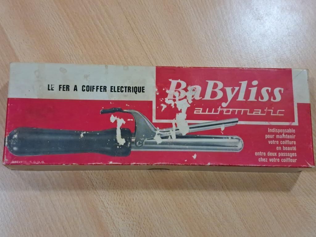 Fer à friser Vintage Babyliss, Enlèvement, Utilisé, Fer à friser ou Lisseur