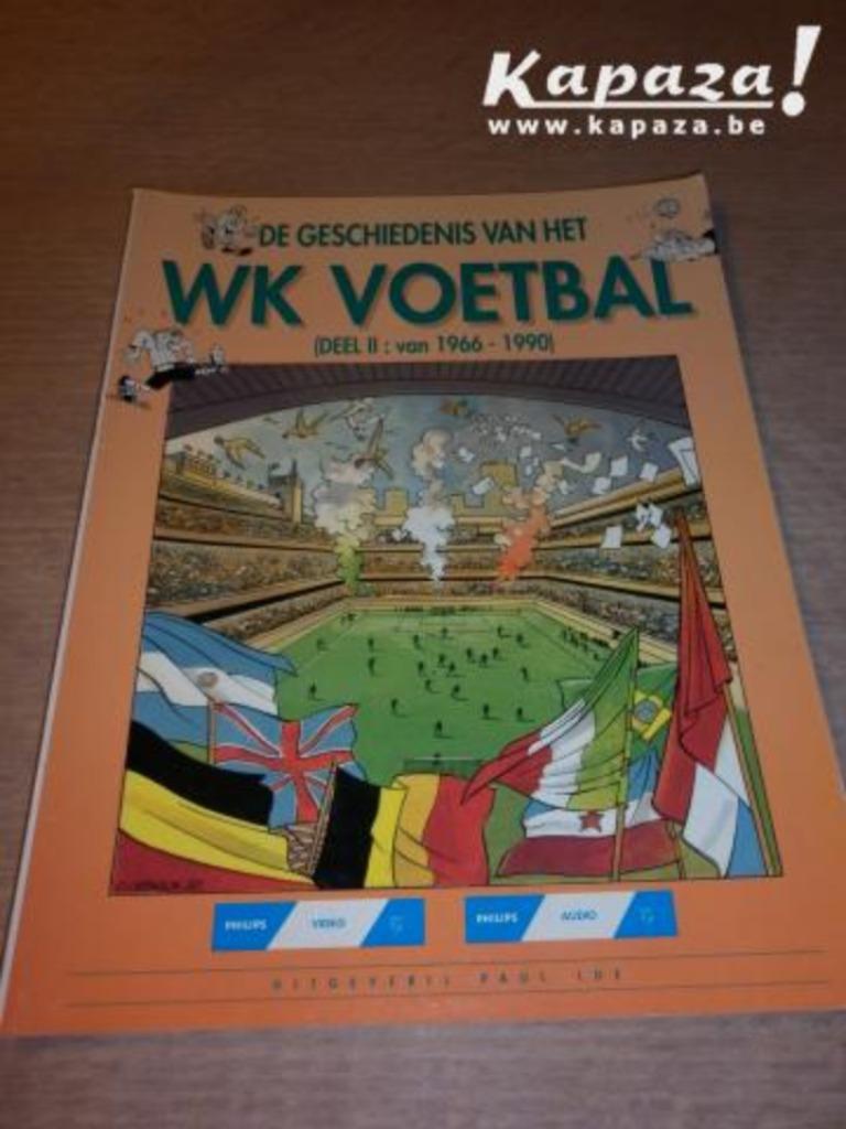 WK voetbal- geschiedenis van 1962-1990 Uitgeverij Paul Ide, Ophalen of Verzenden