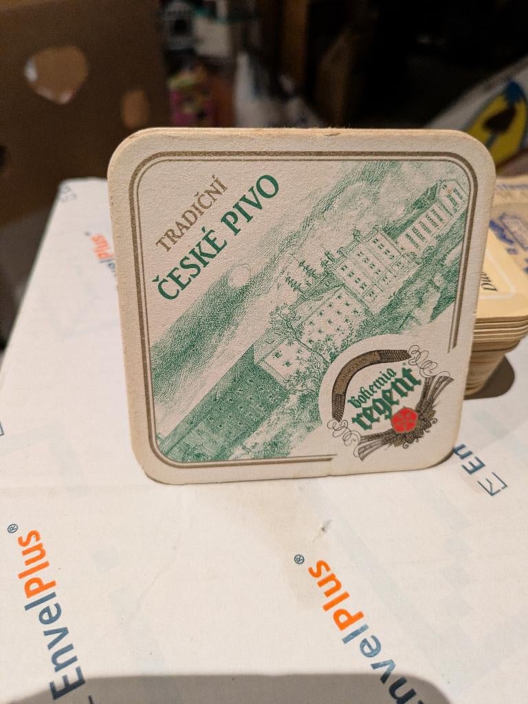 Ceske pivo, Ophalen of Verzenden, Zo goed als nieuw, Viltje(s)