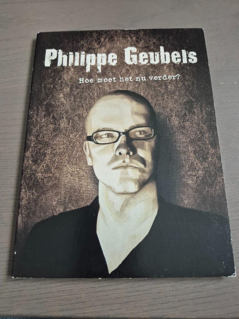 Dvd Philippe Geubels : Hoe moet het nu verder?, Ophalen of Verzenden, Zo goed als nieuw, Stand-up of Theatershow