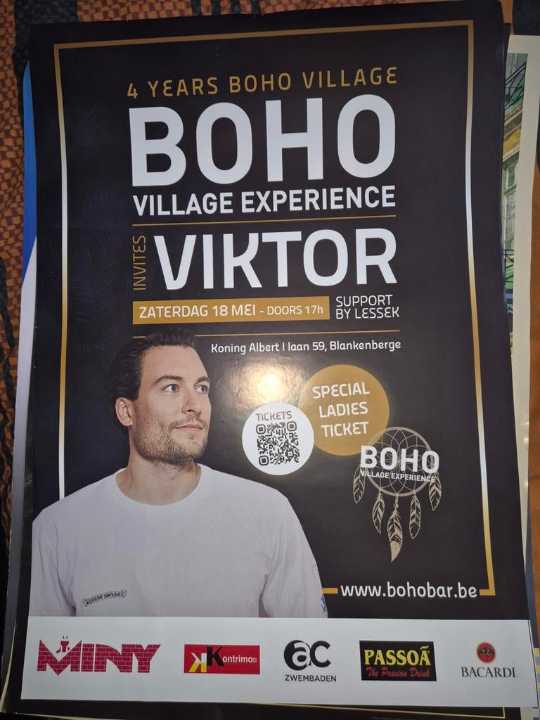 Poster affiche Viktor verhulst, Verzamelen, Posters, Verzenden