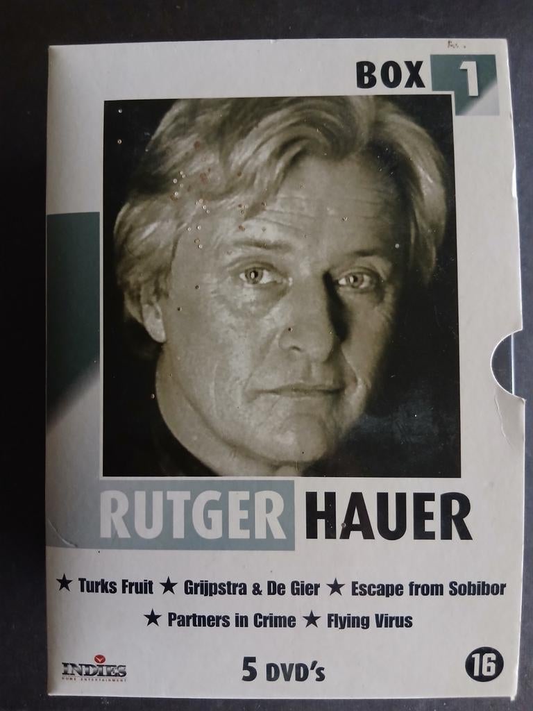 Rutger Hauer 5 dvd-box, Vanaf 16 jaar, Ophalen of Verzenden, Zo goed als nieuw, Overige genres