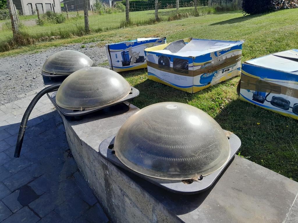 Chauffe piscine, Enlèvement, Utilisé