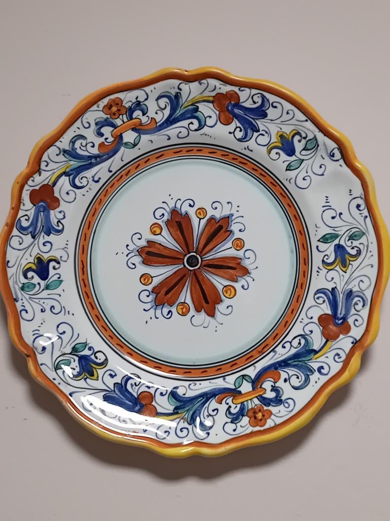 Assiette Ricco Deruta, Enlèvement ou Envoi