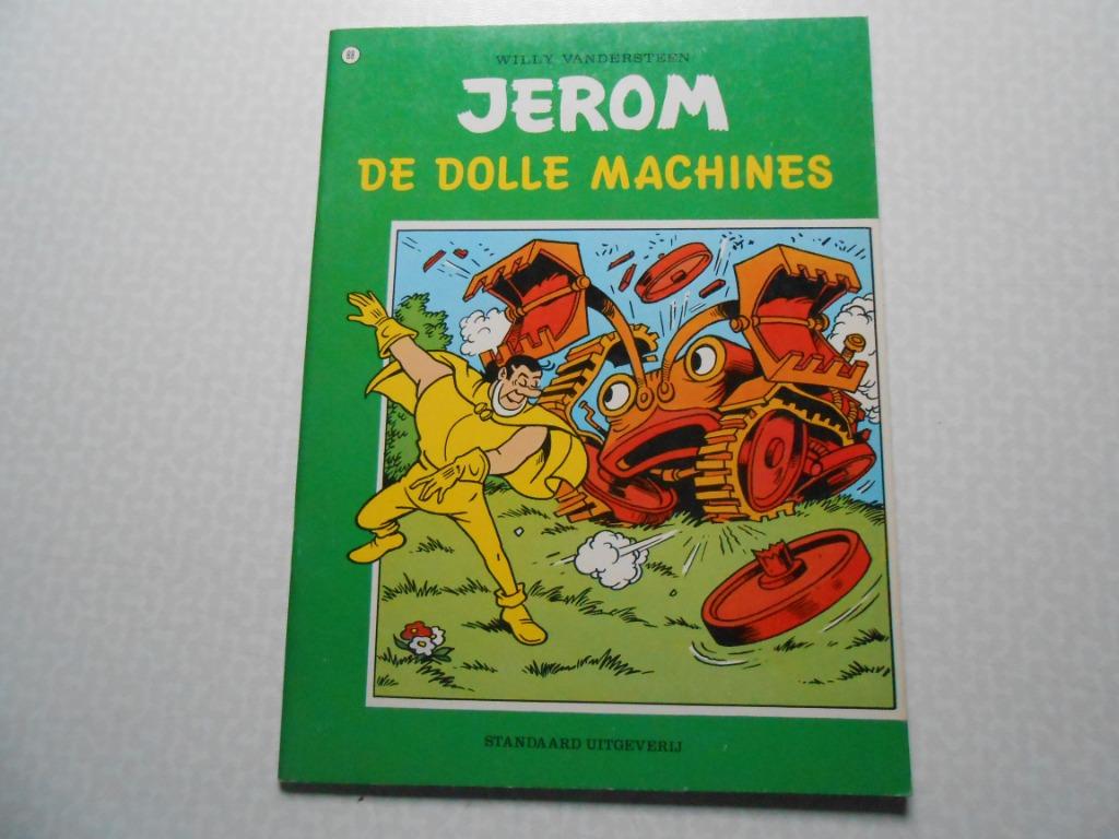 Jerom 88 De dolle machines 1981 1ste druk., Neuf, Enlèvement ou Envoi, Willy Vandersteen, Une BD