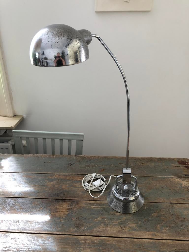 VINTAGE BUREAU LAMP PERRIAND JUMO 605 TYPISTENLAMP, Enlèvement ou Envoi
