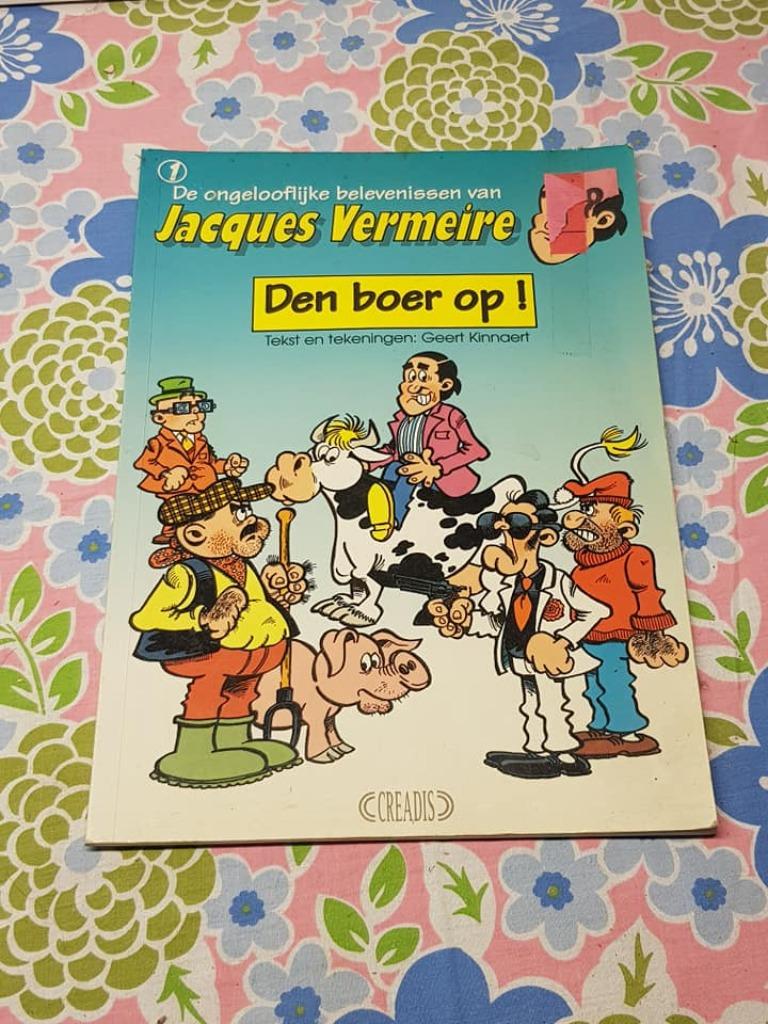 Jacques Vermeire - Den boer op !, Boeken, Stripverhalen, Ophalen of Verzenden, Gelezen