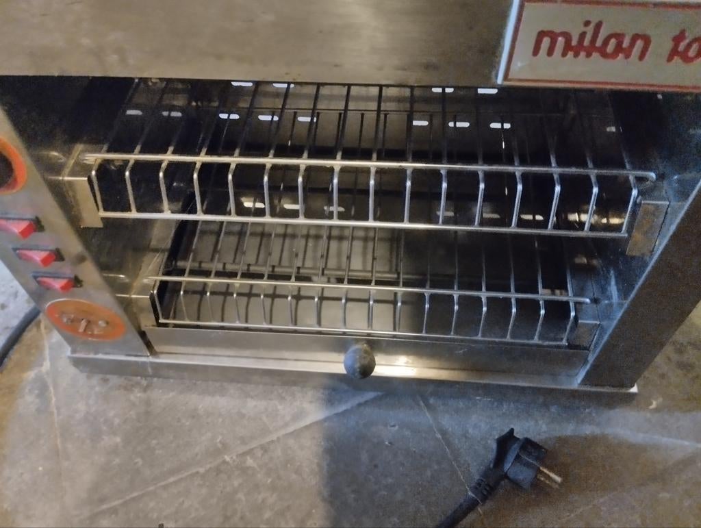 Grande salamandere/grille-pain professionnel., Electroménager, Grille-pain, Utilisé, Enlèvement