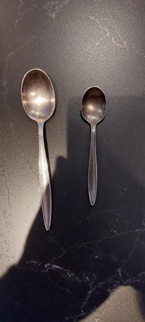 2 cuillère en argent., Enlèvement