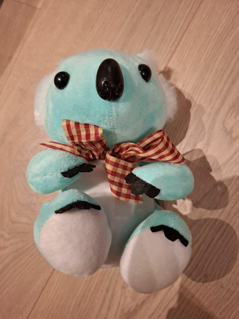 Schattige Lichtblauwe Koala Knuffel, Ophalen of Verzenden, Zo goed als nieuw, Overige typen
