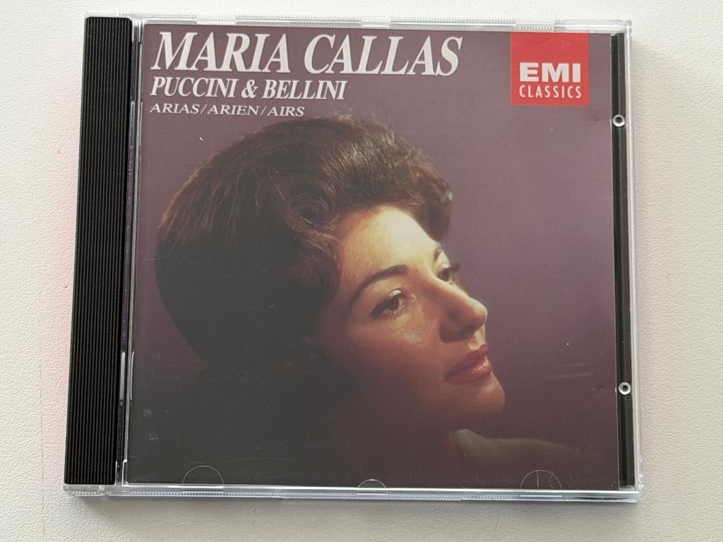 Maria Callas – Puccini & Bellini Arias / Arien / Airs, Ophalen of Verzenden, Gebruikt