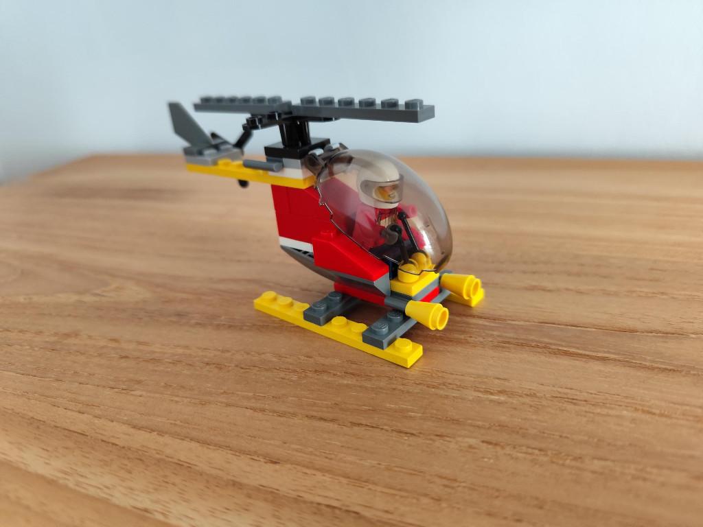 Lego 30019 - Fire Helicopter, Ophalen of Verzenden, Gebruikt, Complete set, Lego