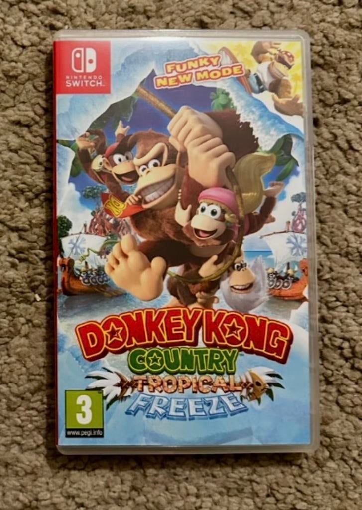 Donkey kong switch game, Games en Spelcomputers, Games | Nintendo Switch, Ophalen, Eén computer, Platform, Vanaf 7 jaar