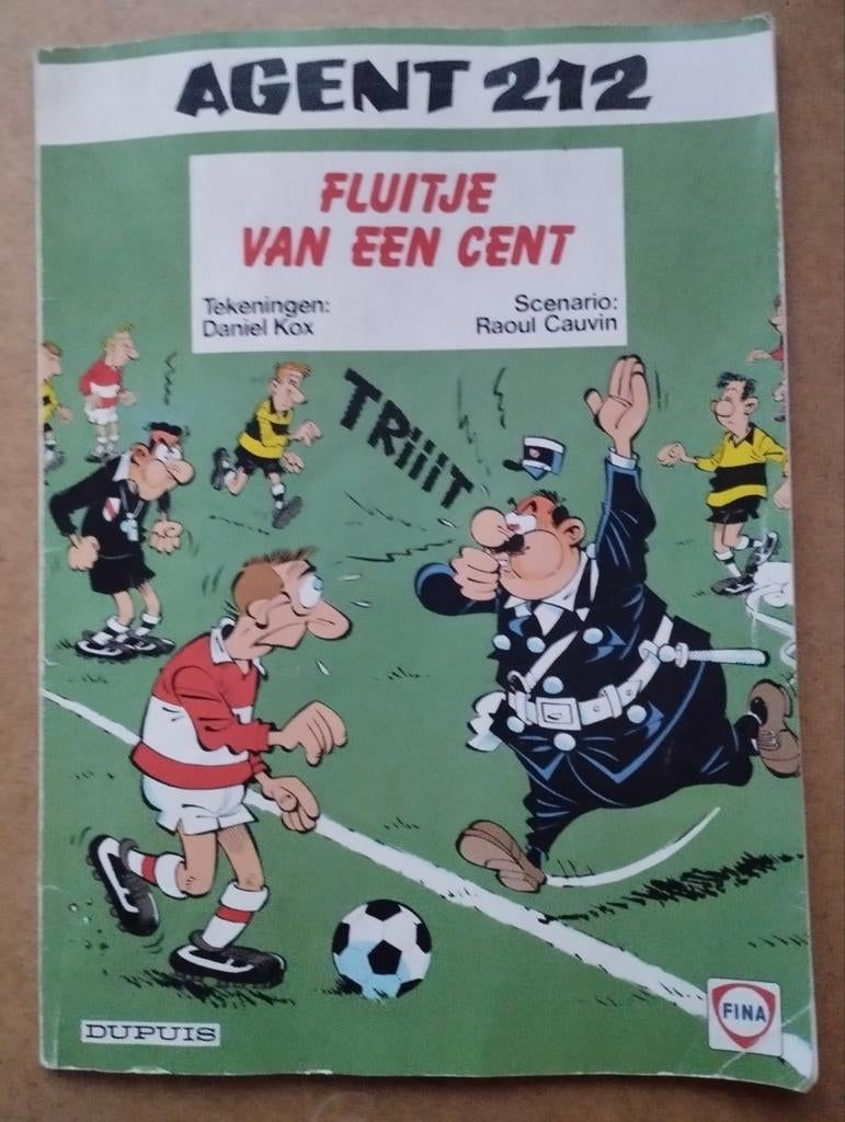 Agent 212  Fluitje van een cent, Enlèvement ou Envoi