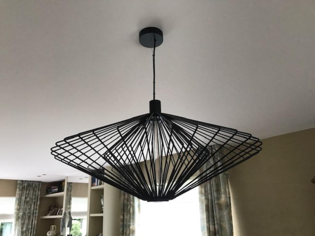 Luchter Wiro Diamond Cage 2.0  B, Ophalen, Zo goed als nieuw, Metaal, Modern