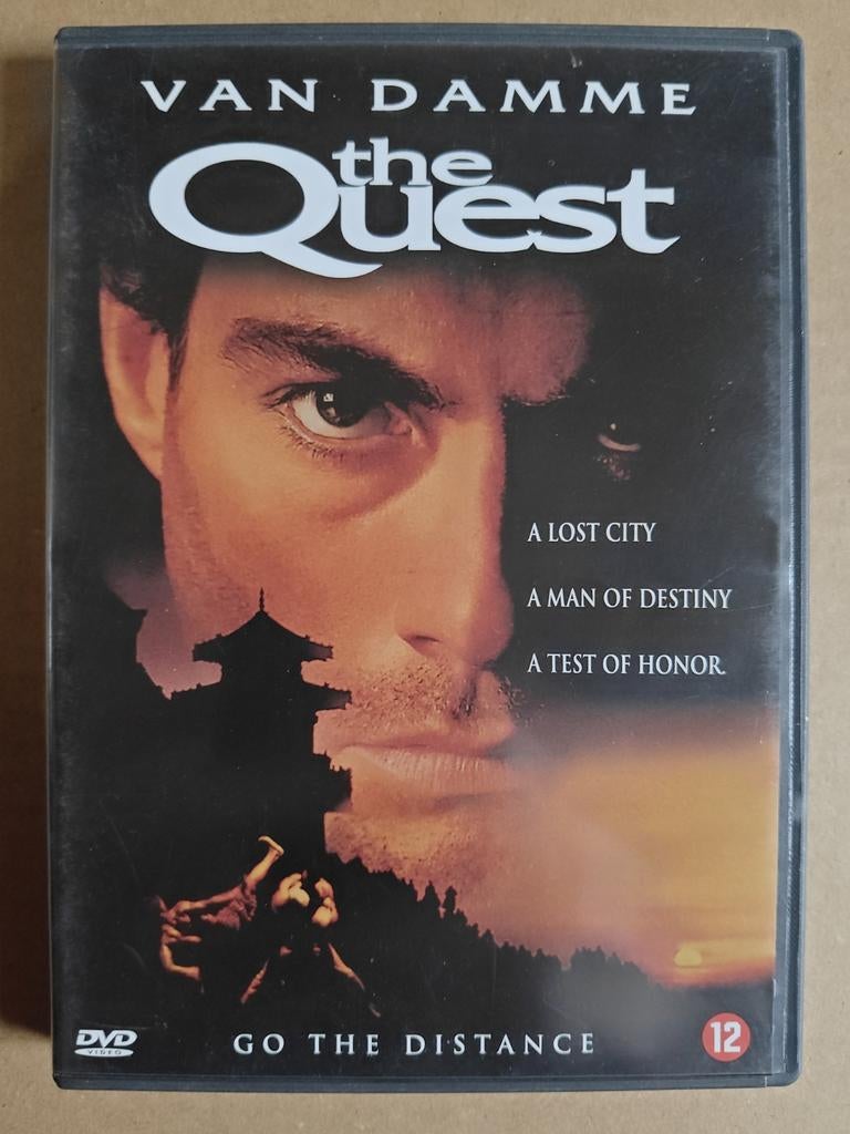 The Quest met Jean-Claude Van Damme, À partir de 12 ans, Enlèvement ou Envoi, Utilisé, Thriller d'action