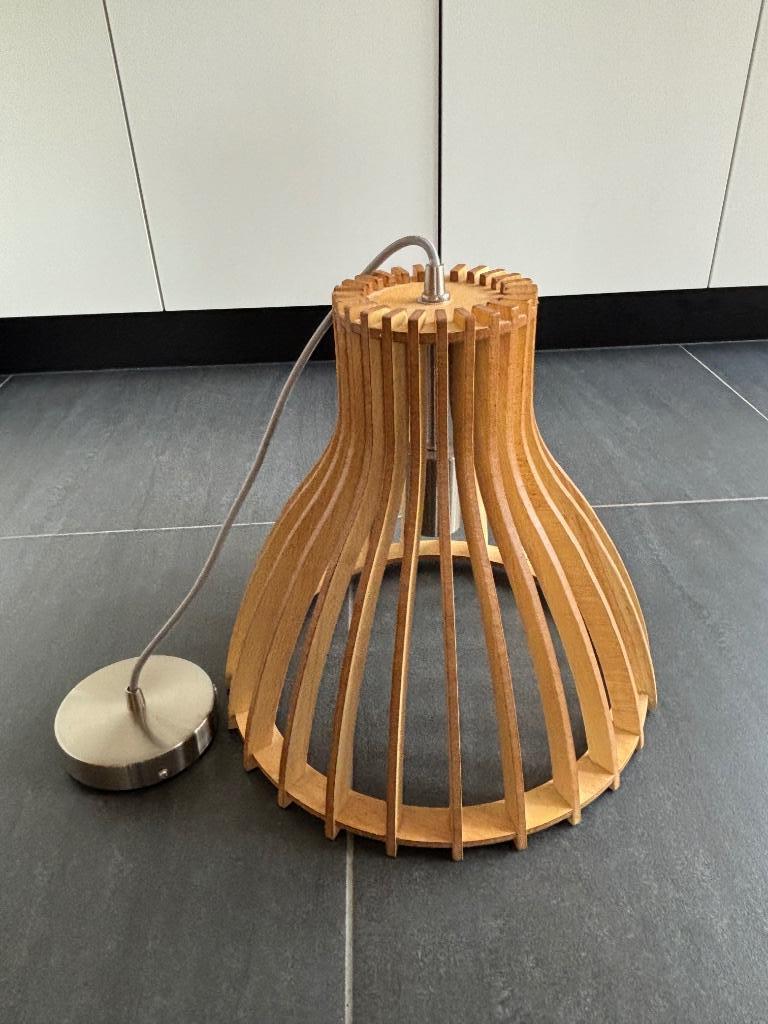 Lamp, Enlèvement, Comme neuf, Bois, Scandinavisch
