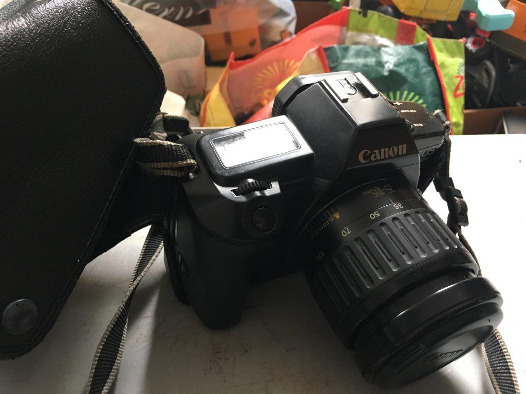 vintage canon 650 analoog met tas, Enlèvement ou Envoi, Canon