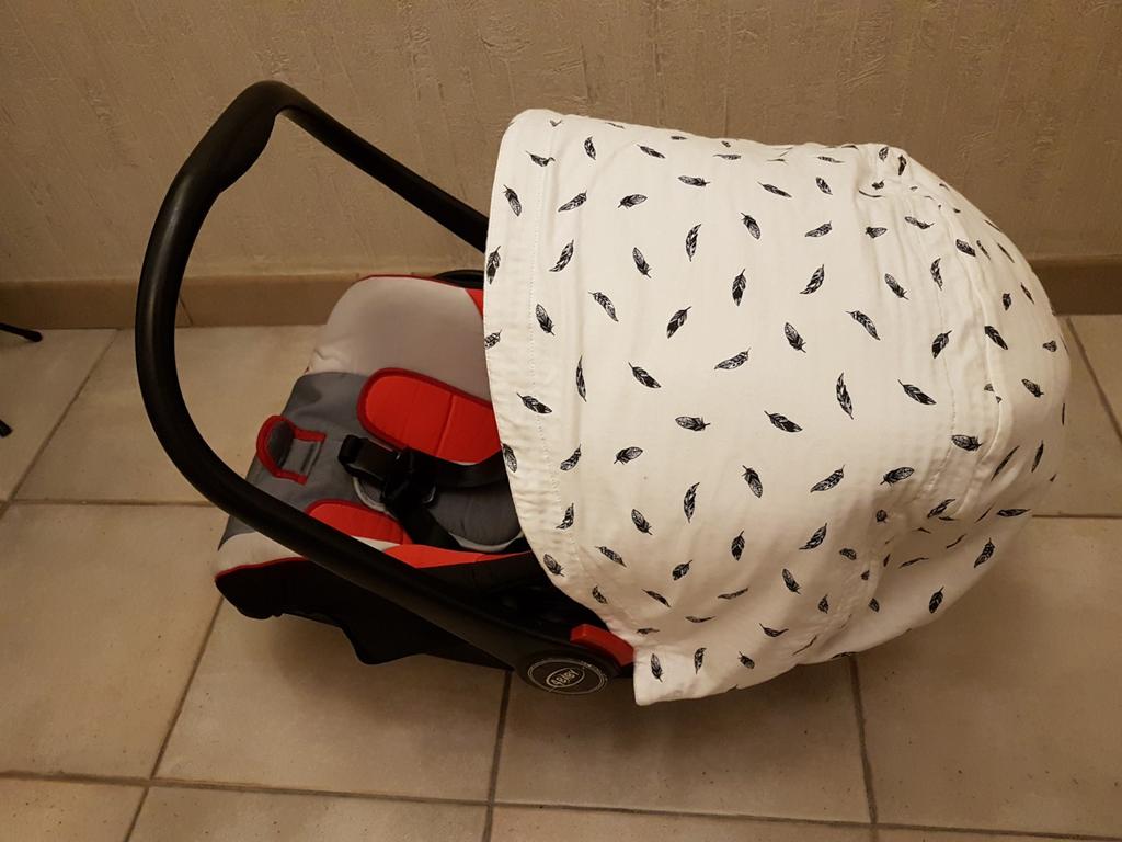Capote de marque Ukje pour siège auto, poussette Bugaboo, Enfants & Bébés, Sièges auto, Enlèvement ou Envoi, Comme neuf