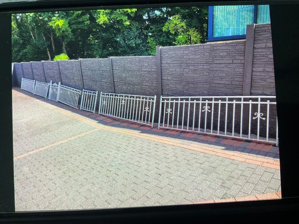 Garde de corp en acier galvanisé à chaud, Bricolage & Construction, Échafaudages, Enlèvement, Utilisé, Autres types, Moins de 2 mètres