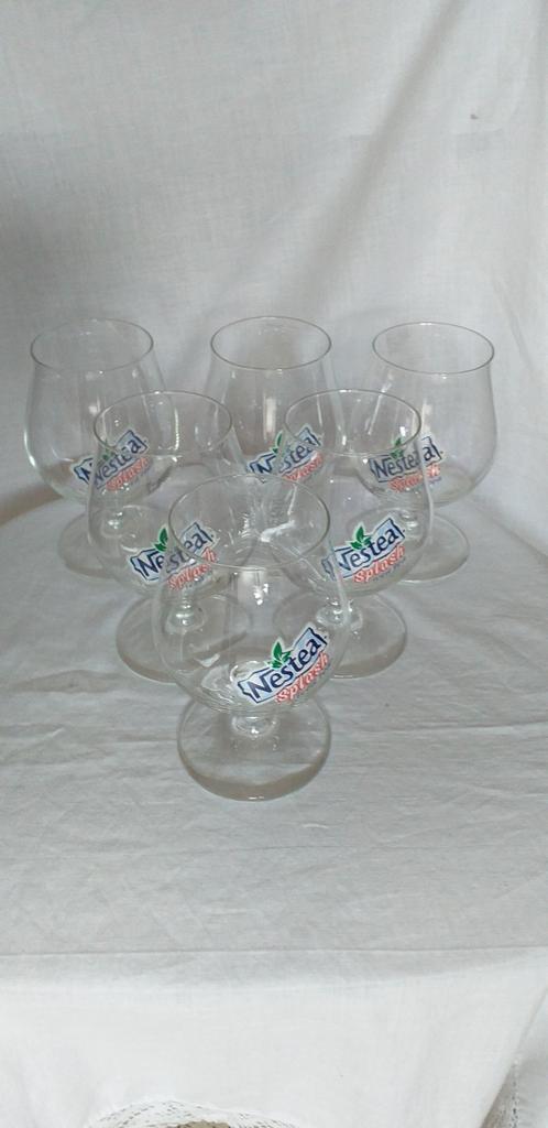 Nestea verre ballon 33 cl, Collections, Verres & Petits Verres, Comme neuf, Enlèvement ou Envoi