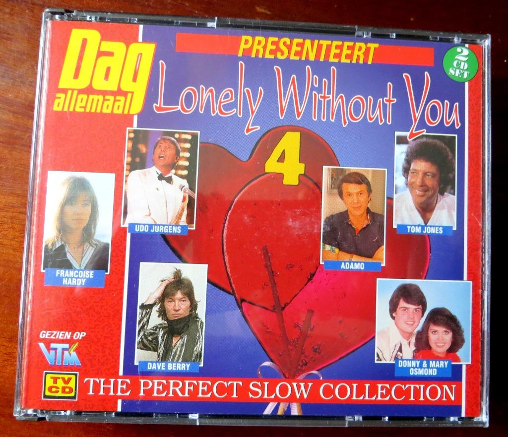 LONELY WITHOUT YOU 4 - THE PERFECT SLOW COLLECTION  2 CD-SET, Cd's en Dvd's, Verzenden, Zo goed als nieuw, Pop, Boxset