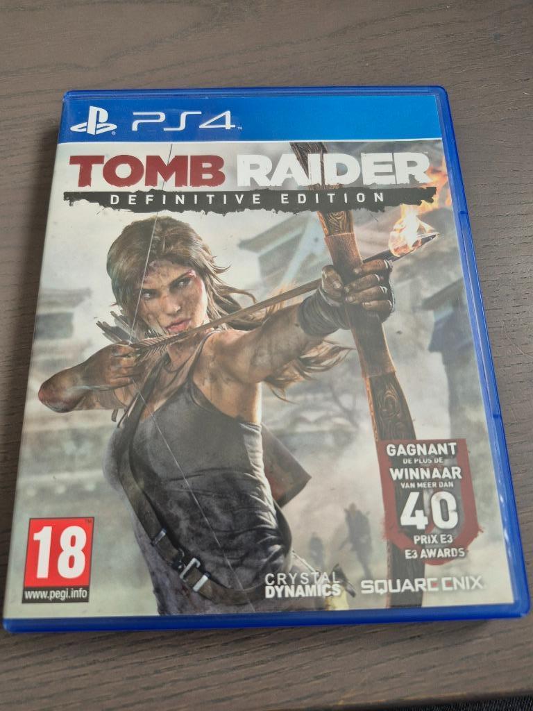 PS4 spel Tomb Raider : definitive edition, Consoles de jeu & Jeux vidéo, Enlèvement ou Envoi, 1 joueur, À partir de 18 ans, Aventure et Action