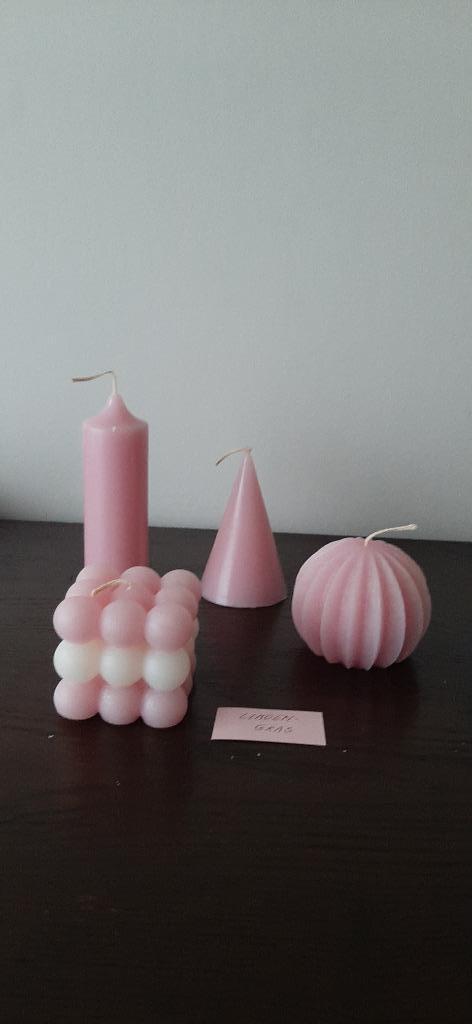 kaarsen handmade, Ophalen of Verzenden, Nieuw, Kaars