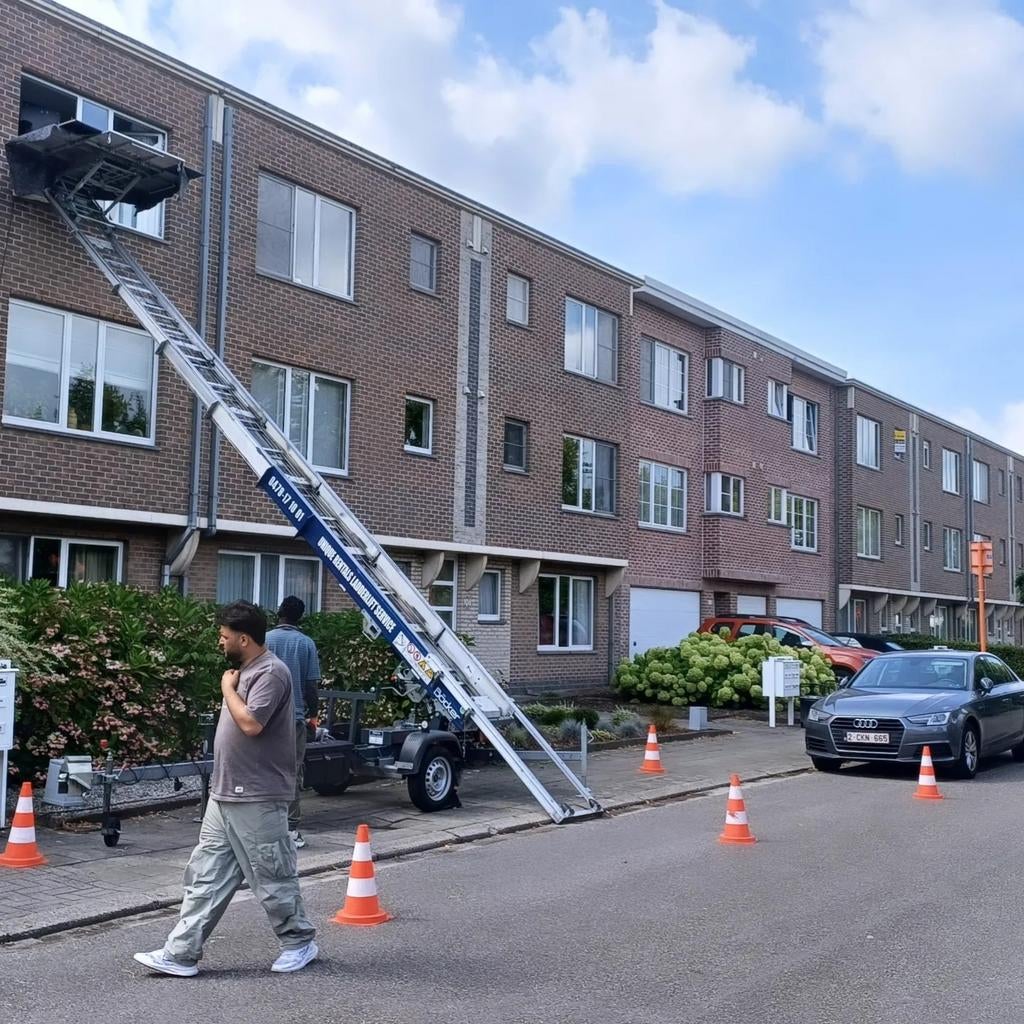 Ladderlift + Verhuizer te huur €50/ uur Goedkoop verhuizen, Antwerpen (stad)