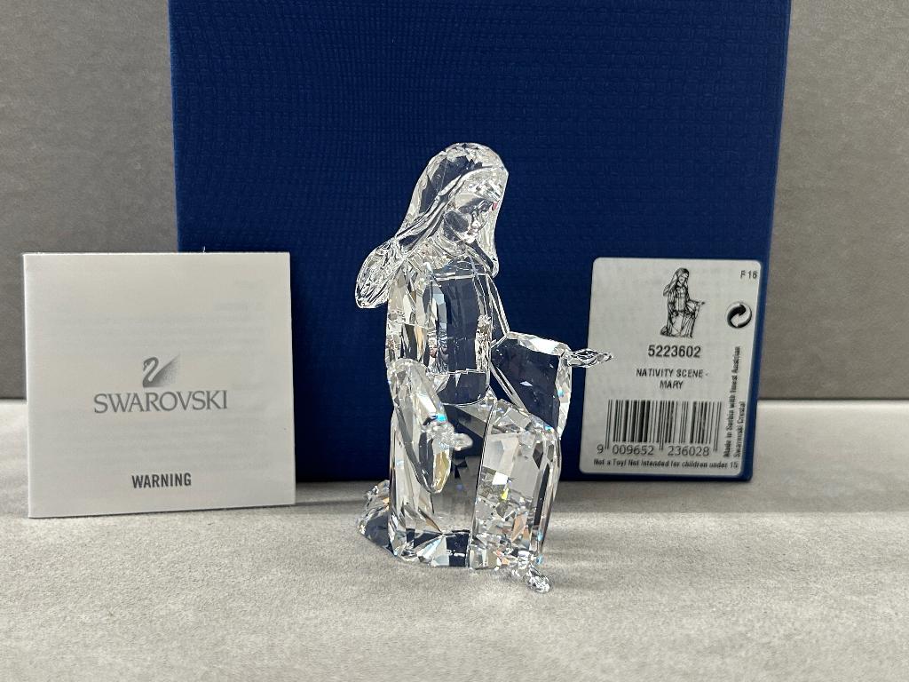 Swarovski Kerststal Maria, Verzamelen, Swarovski, Nieuw, Figuurtje, Ophalen of Verzenden