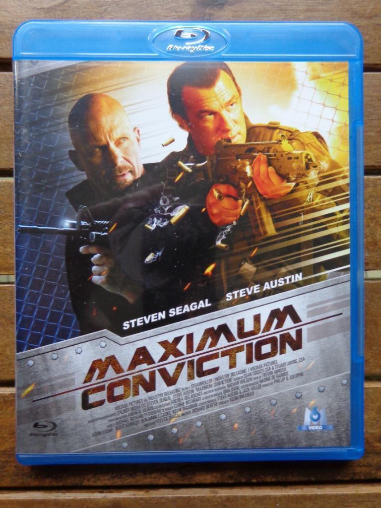 )))  Bluray  Maximum Conviction  //  Steven Seagal  (((, Cd's en Dvd's, Blu-ray, Zo goed als nieuw, Actie, Ophalen of Verzenden
