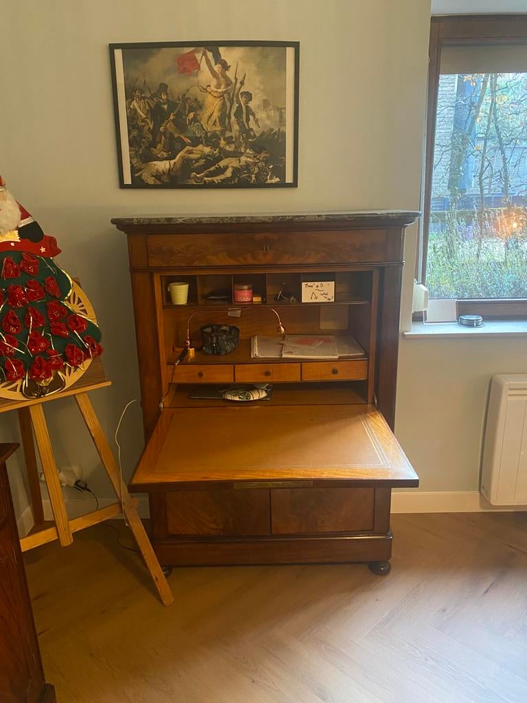 Secrétaire en acajou, Enlèvement, Comme neuf