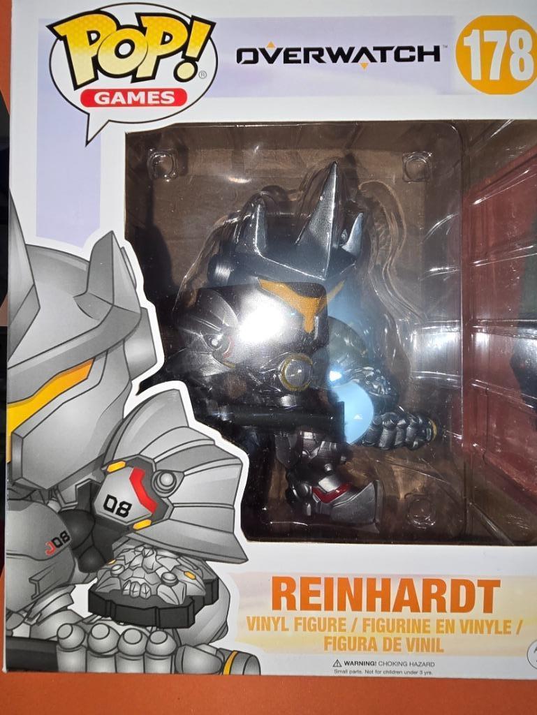 Funko POP Games-figuur - OVERWATCH - 178 - REINHARDT - Nieuw, Ophalen of Verzenden, Nieuw, Fantasy