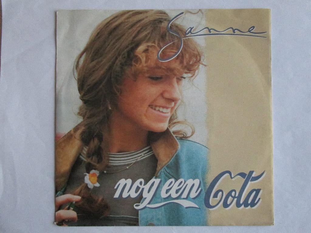 Sanne : Nog een cola. 1992., En néerlandais, Enlèvement ou Envoi, Single, Comme neuf